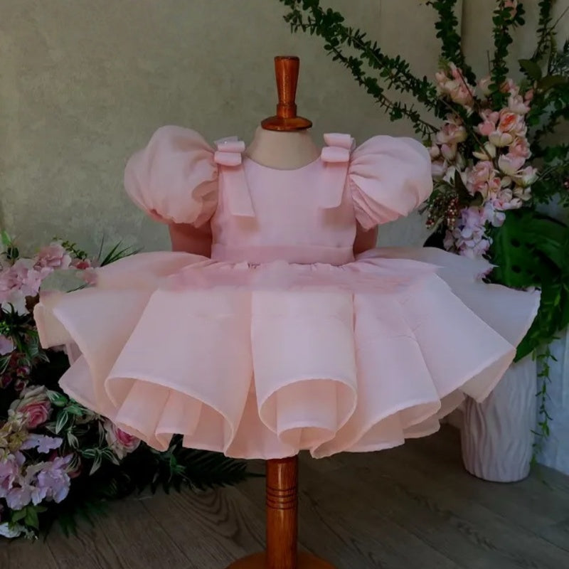 Flower Girl Puffy Baby Little Host Princess Dress