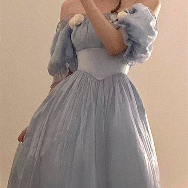 Women's French Hepburn Fashion Lace Up Dress