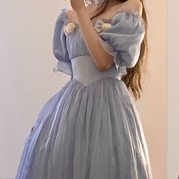 Women's French Hepburn Fashion Lace Up Dress