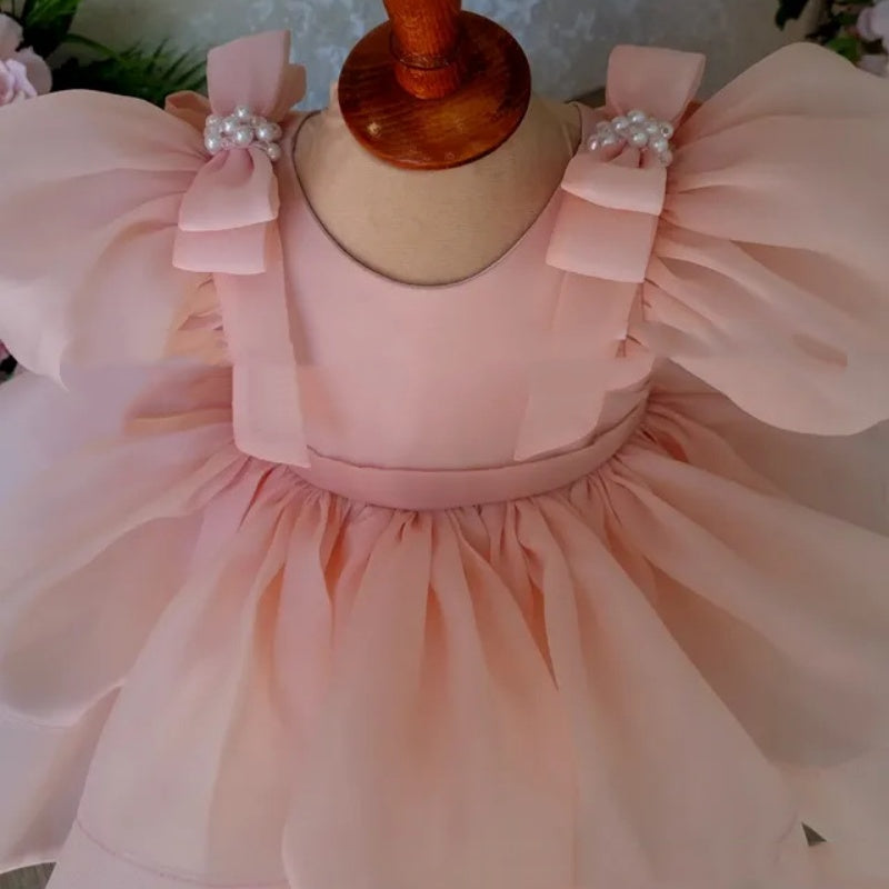 Flower Girl Puffy Baby Little Host Princess Dress