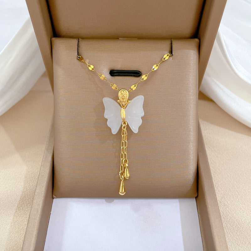 Butterfly Heavy Industry Women's Exquisite Necklace