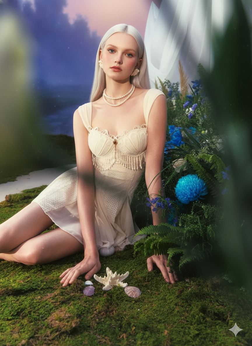 Parisian Evening Dress Women Vintage Elegant Slim Beading Tassel Lace Suspender Dress Birthday Party Fishtail Dress