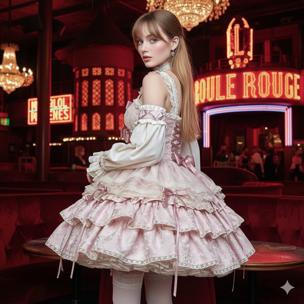 Princess Pink Collection: Sweet Spicy Pure Desire Gentle Ballet Style Lolita Dress