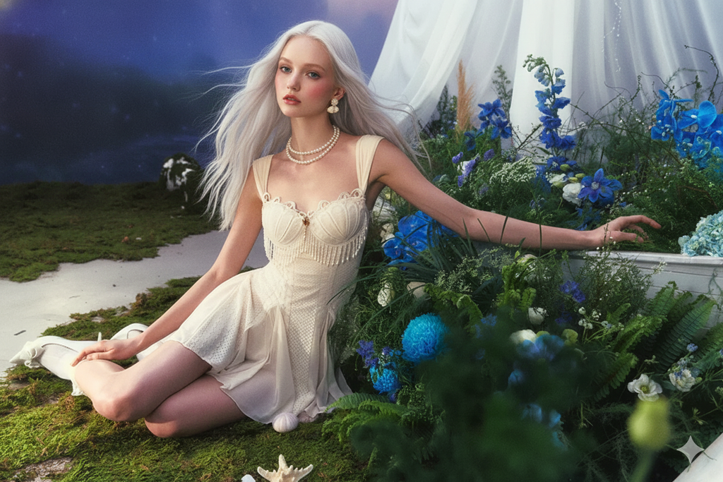 Parisian Evening Dress Women Vintage Elegant Slim Beading Tassel Lace Suspender Dress Birthday Party Fishtail Dress