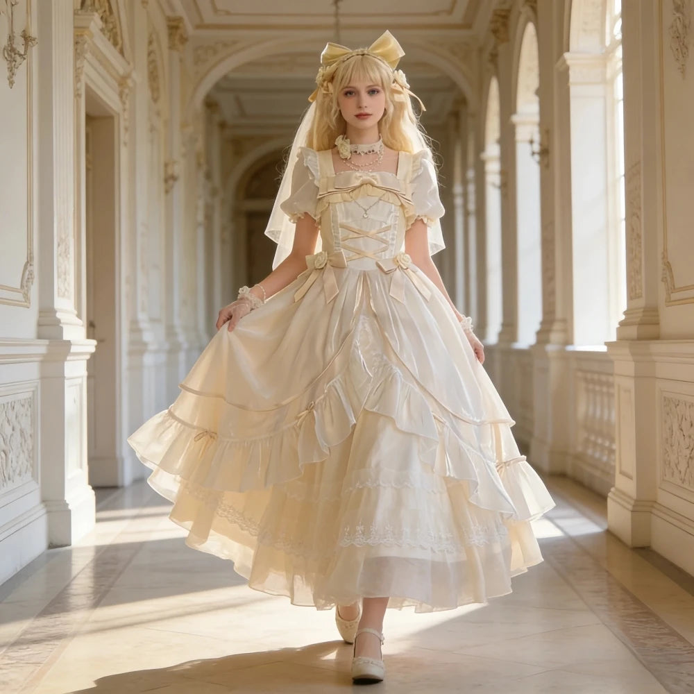 The Flying Diary Cherie Gown| French Birthday Ceremony Skirt | Palace Princess Gala Petticoat | Parisian Princess