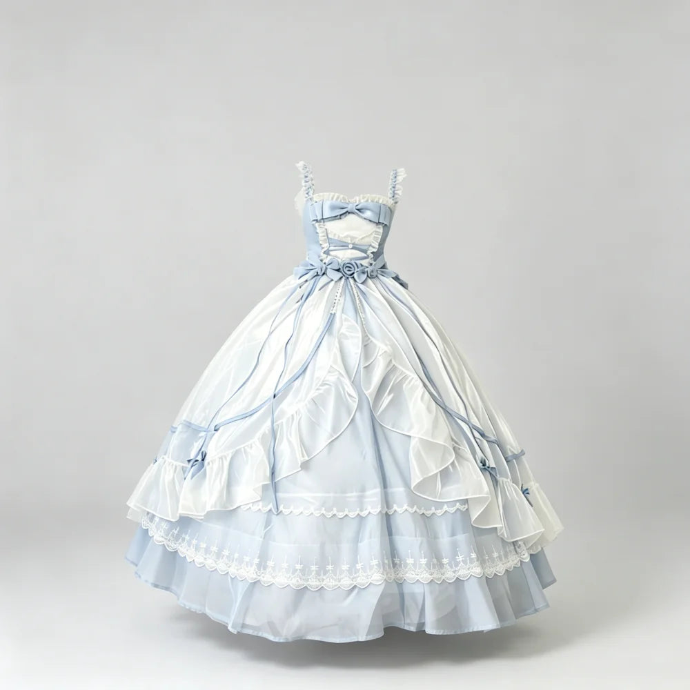 The Flying Diary Cherie Gown| French Birthday Ceremony Skirt | Palace Princess Gala Petticoat | Parisian Princess