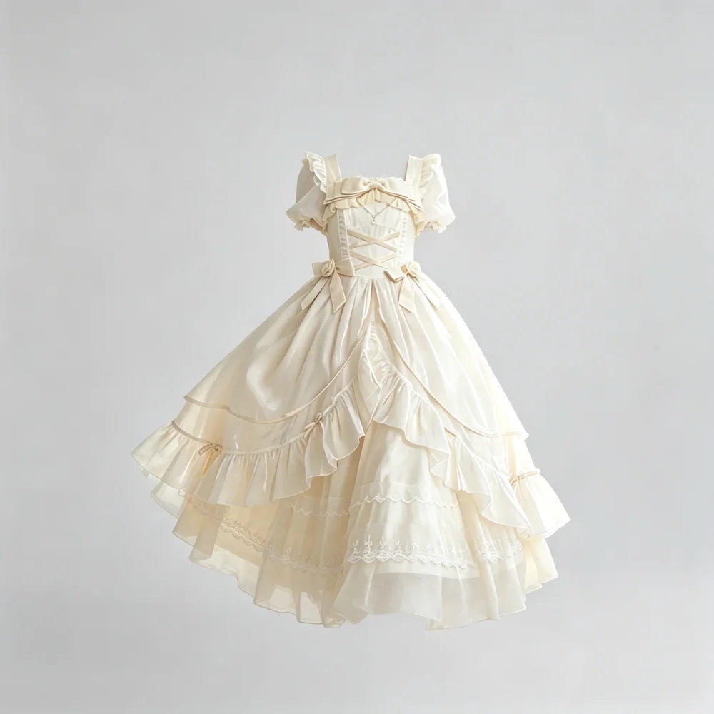 The Flying Diary Cherie Gown| French Birthday Ceremony Skirt | Palace Princess Gala Petticoat | Parisian Princess