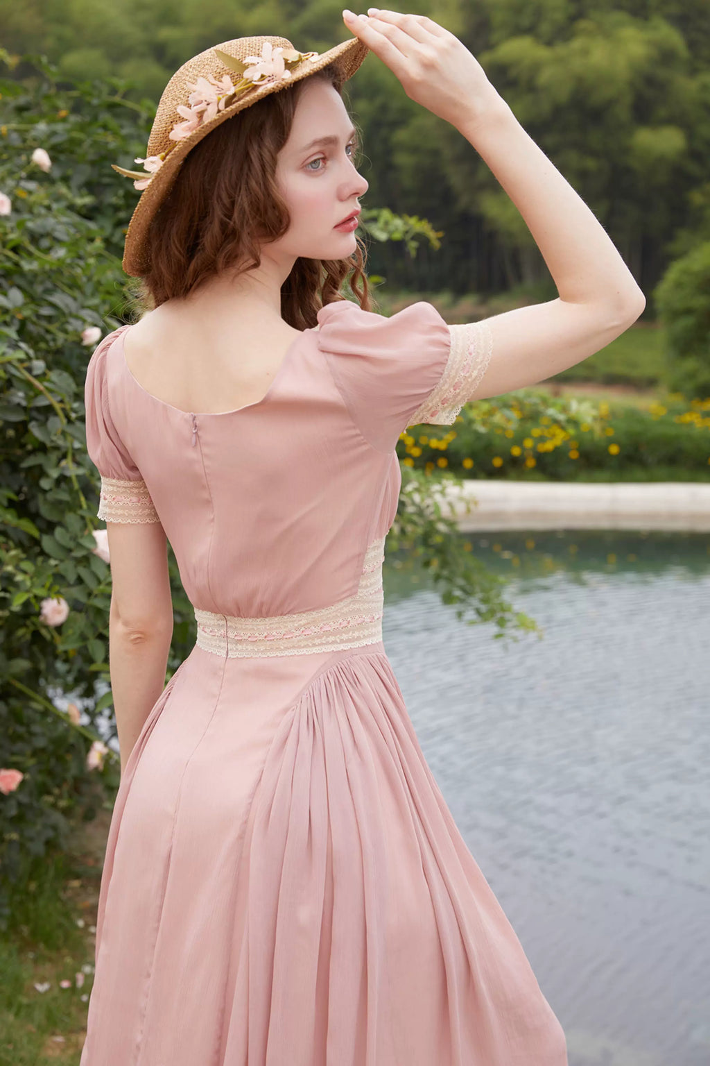 The Prairie Enchantress Gown: A Spring 2026 Masterpiece | French Countryside Tiered Lace Maxi | Parisian Princess