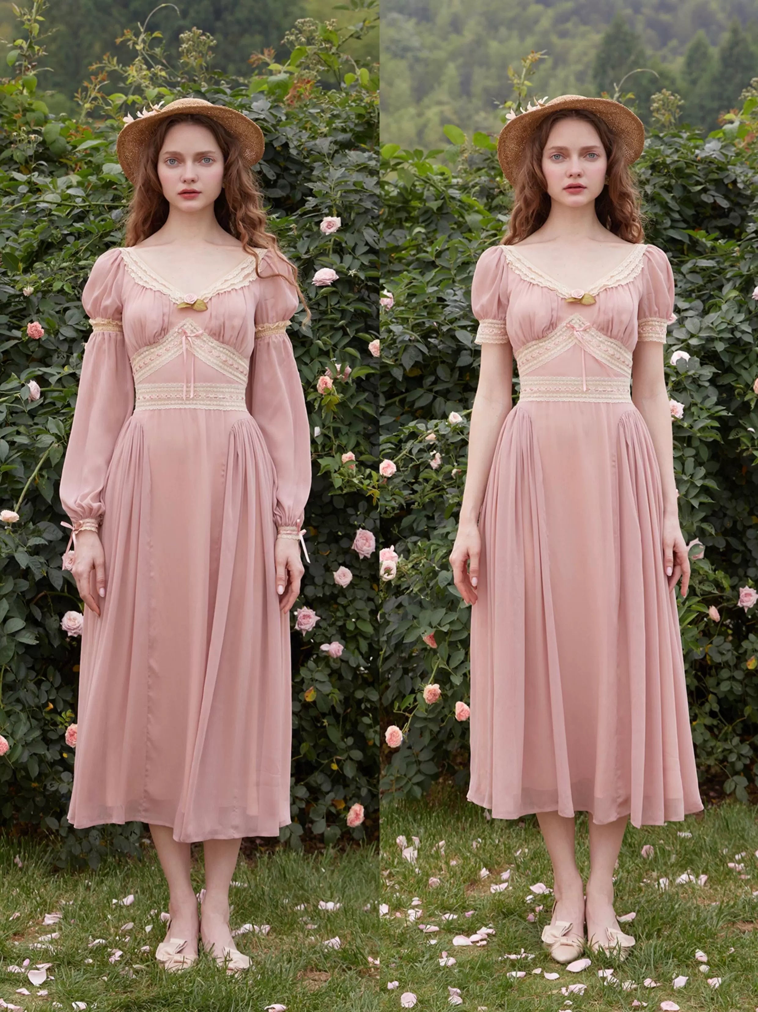 The Prairie Enchantress Gown: A Spring 2026 Masterpiece | French Countryside Tiered Lace Maxi | Parisian Princess