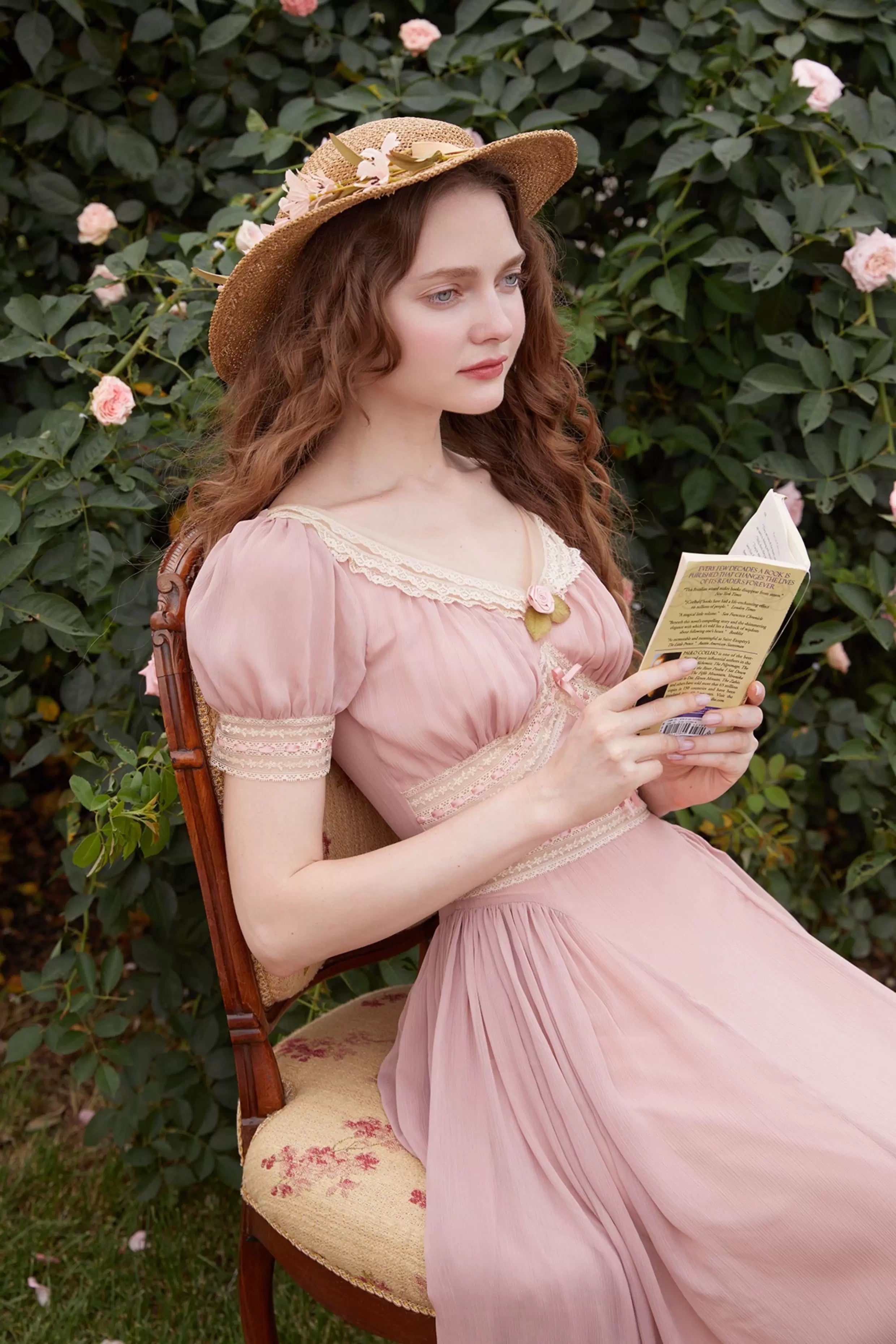 The Prairie Enchantress Gown: A Spring 2026 Masterpiece | French Countryside Tiered Lace Maxi | Parisian Princess