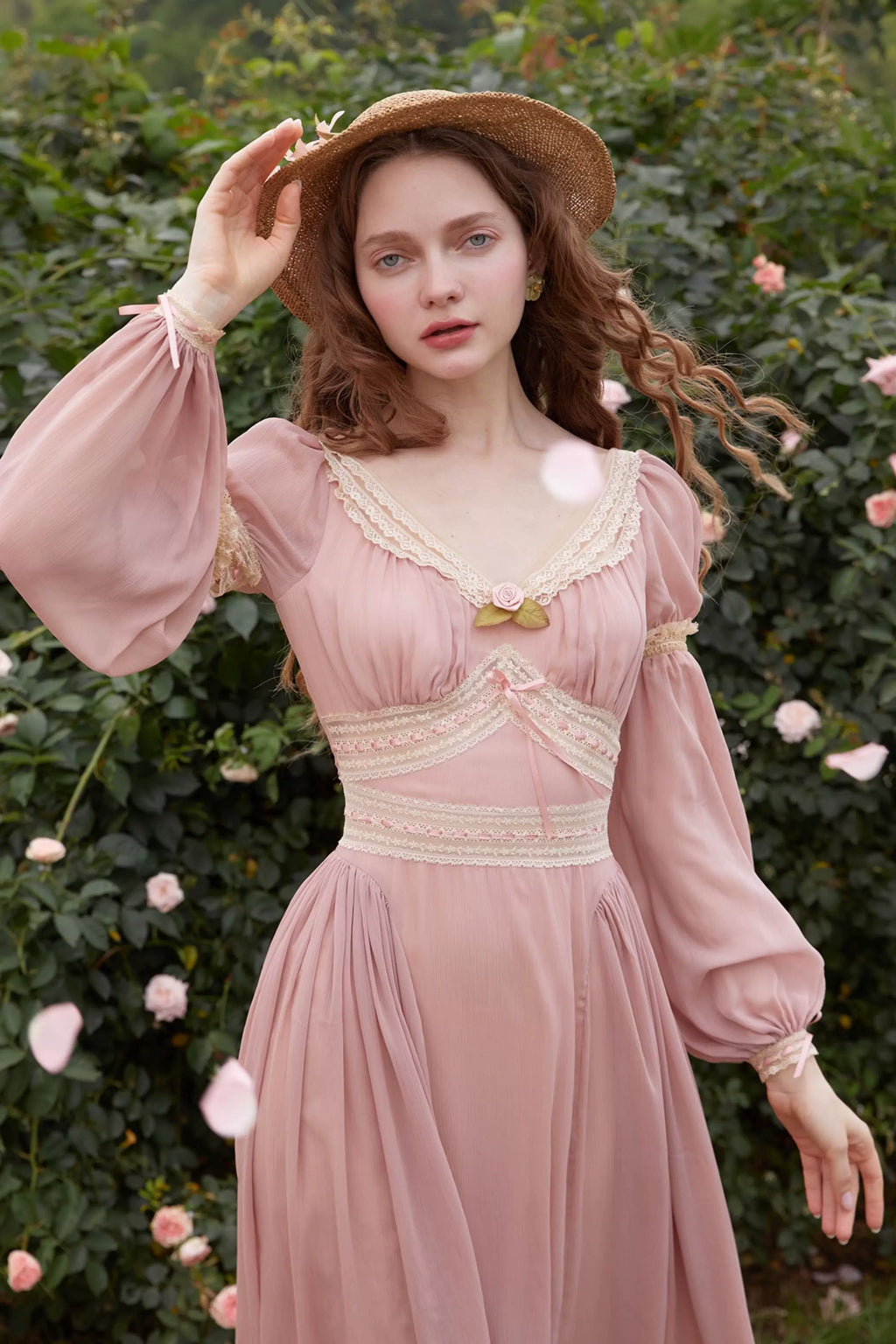 The Prairie Enchantress Gown: A Spring 2026 Masterpiece | French Countryside Tiered Lace Maxi | Parisian Princess