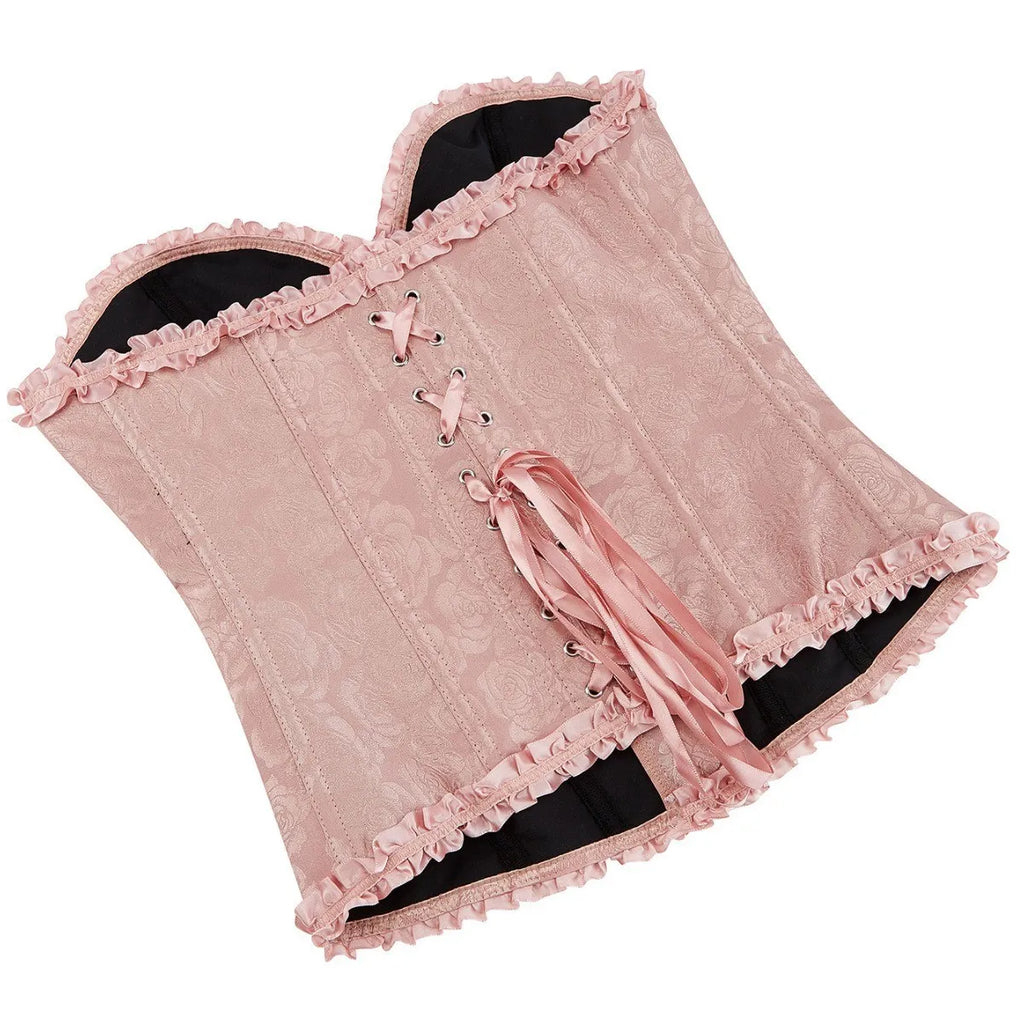 Corset bride is dress corset  lady is strapless body shaping top  Christmas