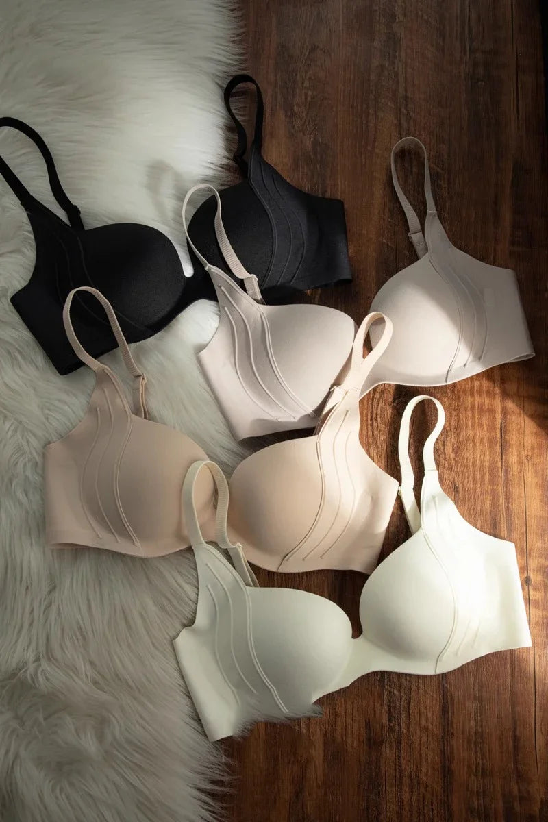 The Giverny Lace Lingerie Set | Push-Up Bra & Brief | Floral Lace Underwire | Parisian Princess
