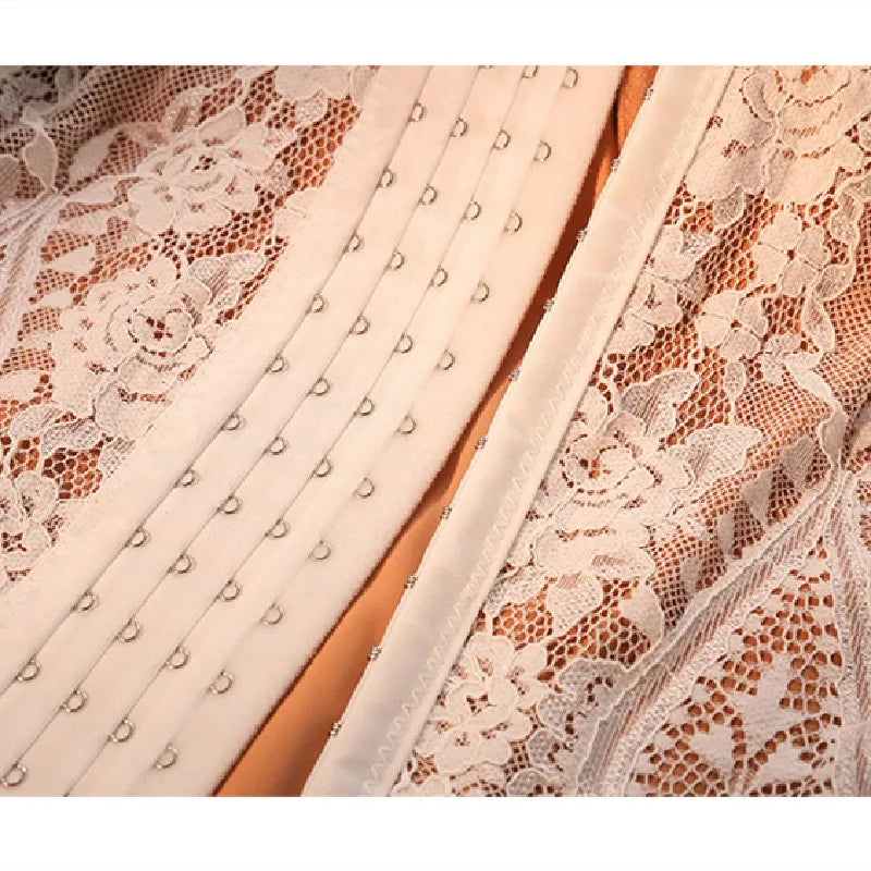 The Versailles Floral Lace Bustier | Sweet Corset Crop Top | Everyday Shaping Top | Parisian Princess