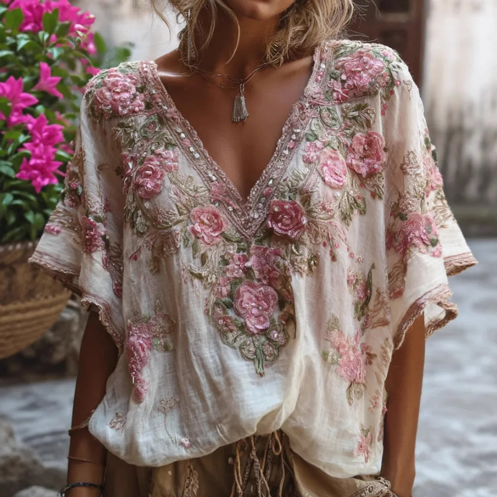 The Petit Trianon Lace Trim Cami | Vintage Coquette Ribbed Tank | Hollow-Out Fairycore Vest | Parisian Princess