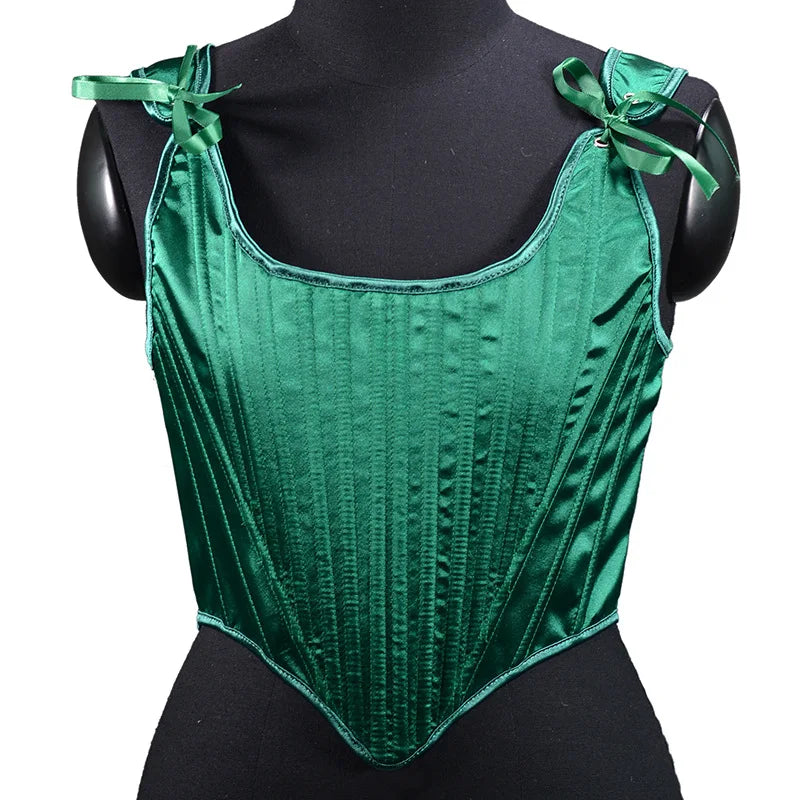 The Palais Boned Bustier | Classic Parisian Overbust Corset | Renaissance Structural Bodice Top | Parisian Princess