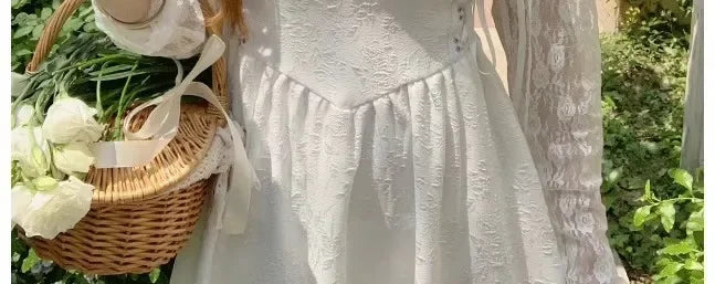 Lace Sun Protection Clothing Women's Summer Outerwear with Strap Vest Top Short Slim Long Sleeve Shirt Coat Gentle Breeze