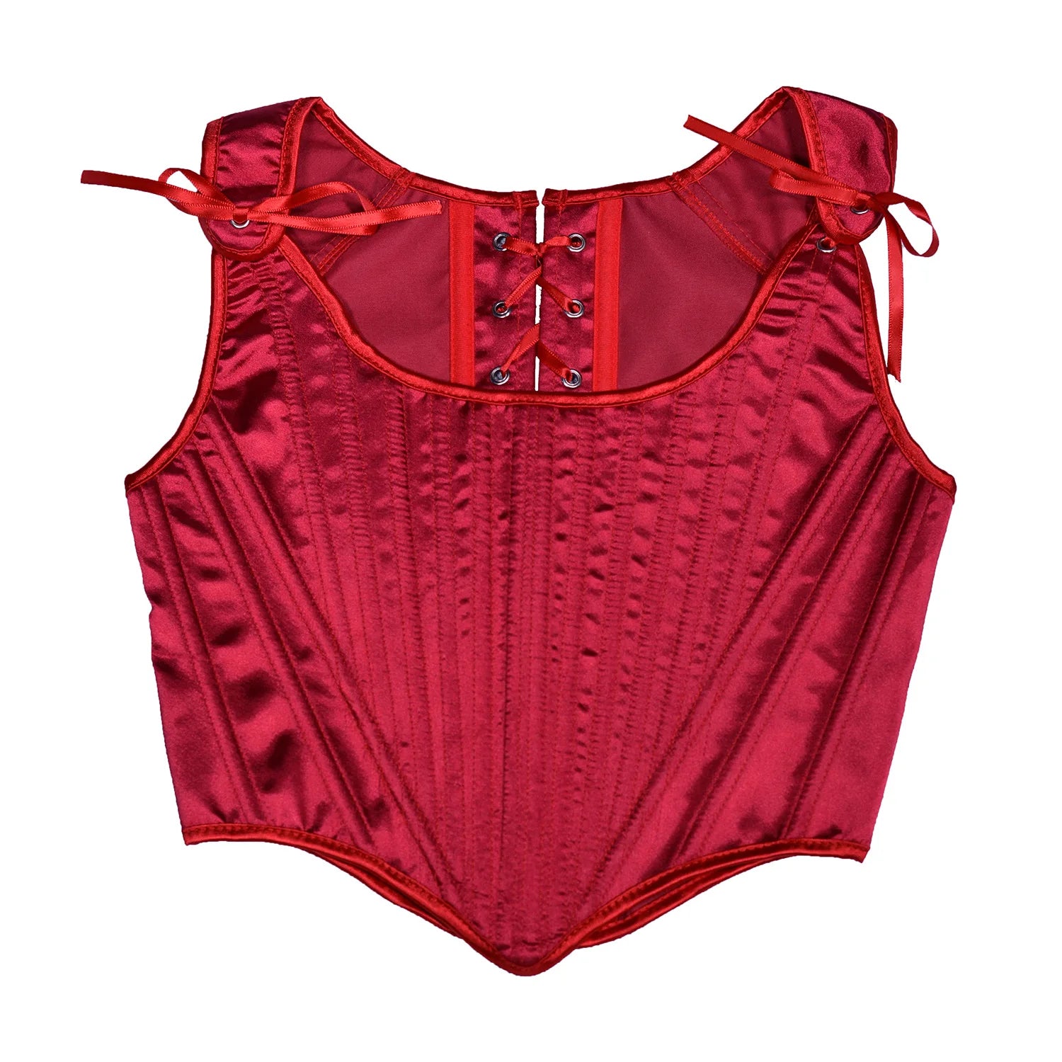 The Palais Boned Bustier | Classic Parisian Overbust Corset | Renaissance Structural Bodice Top | Parisian Princess