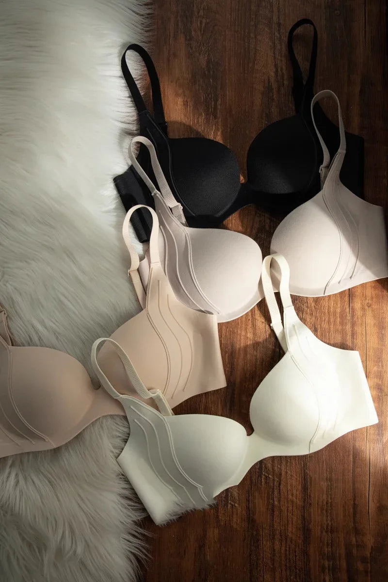 The Giverny Lace Lingerie Set | Push-Up Bra & Brief | Floral Lace Underwire | Parisian Princess