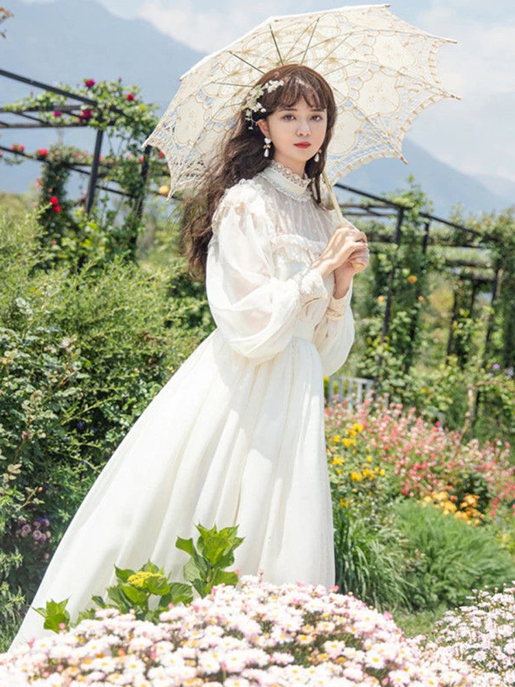 French Vintage Women Parisian style wedding dress 60S Clothes Streetwear Prom Dresses летнее вечернееплатье vestidos mujer платье винтаж