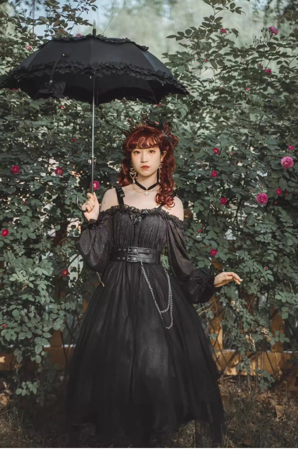 The Aurelia Gothica Gauze Skirt | Hand-Stitched Apricot Maxi | French Flounce Skirt with Ear Fringe | Parisian Princess