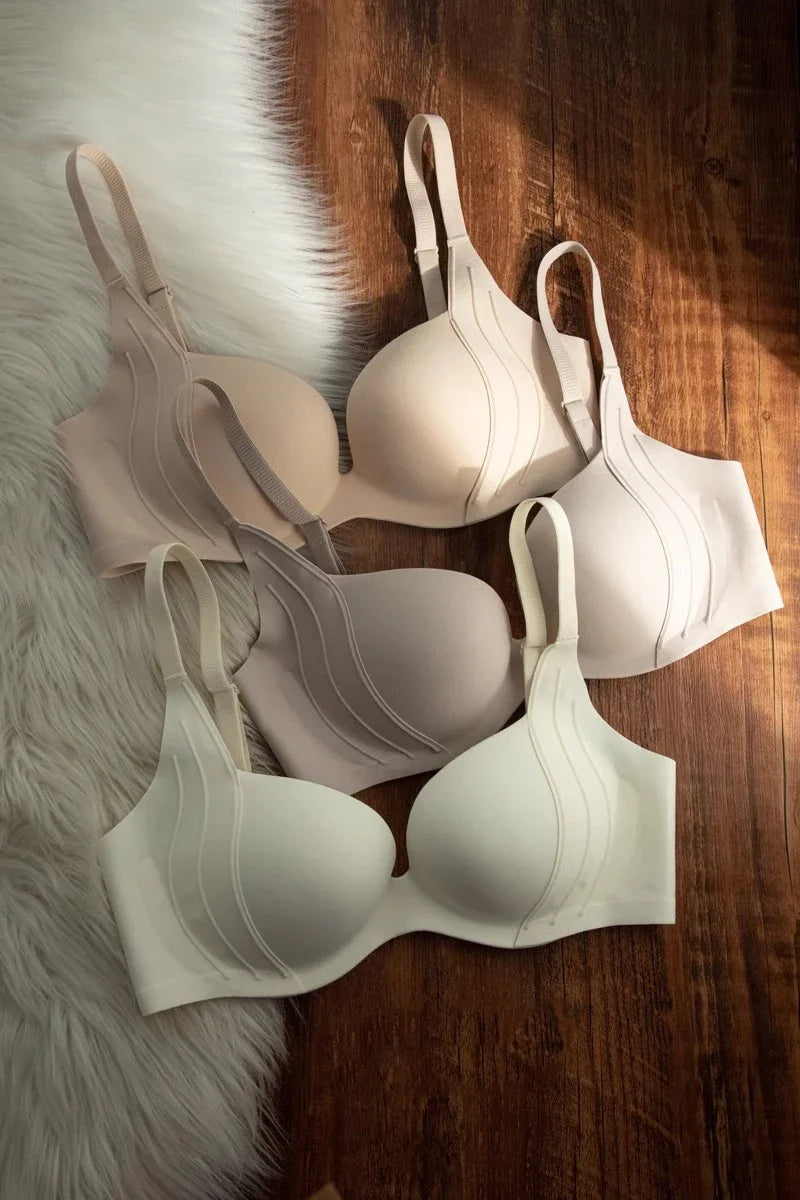 The Giverny Lace Lingerie Set | Push-Up Bra & Brief | Floral Lace Underwire | Parisian Princess
