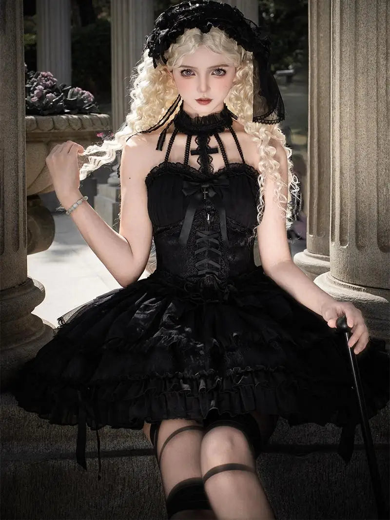 The Versailles Layered Tulle Corset | Jacquard Lace-Up Bustier | Pre-Order Exclusive | Parisian Princess