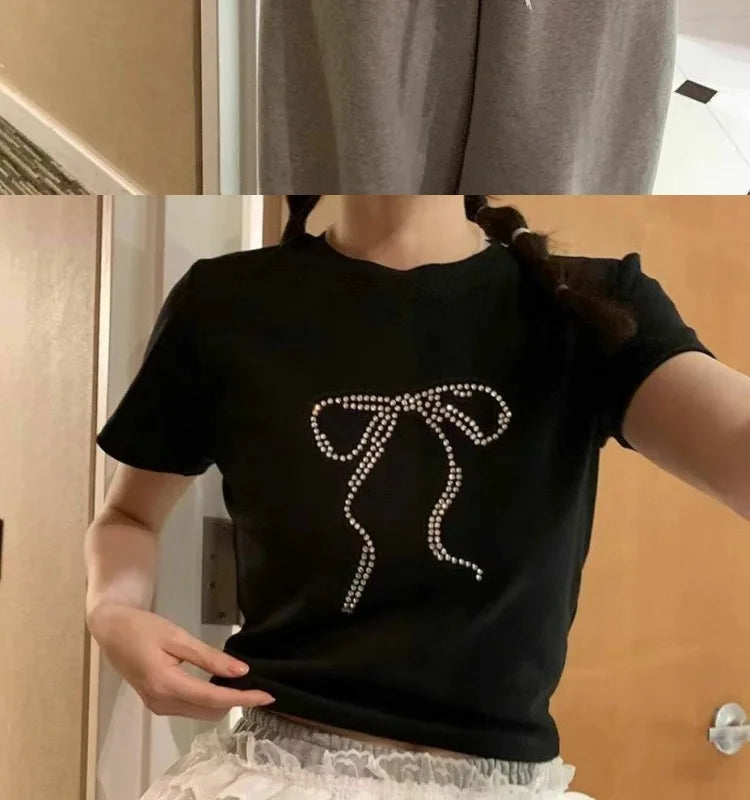 Lace-up Lace Side Half-body Skirt Short Sash Curtain Apron Girls Sweet Jeans Casual Pants Accessories Skirt