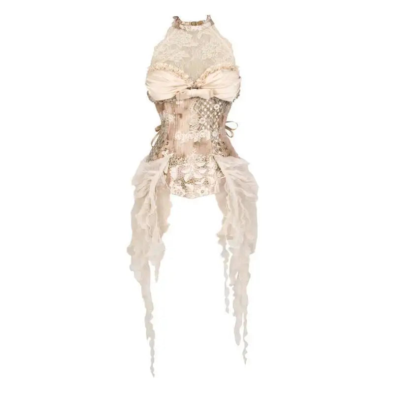 Goddess of Love Venus Lolita Women's Parisian Rococo Retro Elegance Dress Spooky Medieval Sexy Ghost Zombie Dress