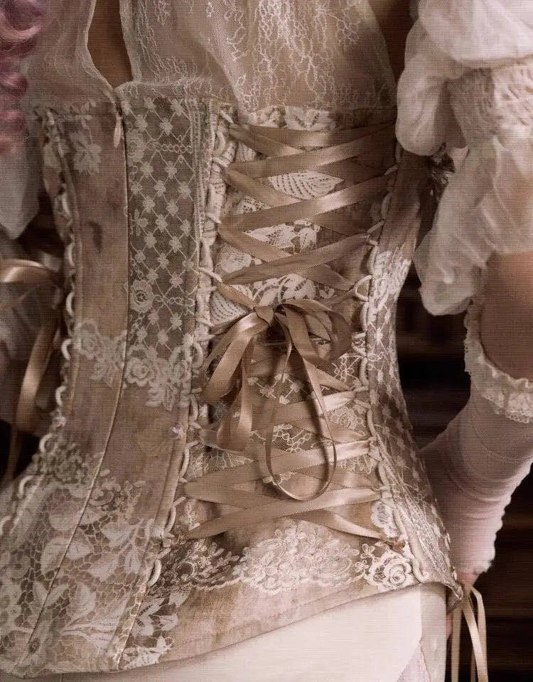 Goddess of Love Venus Lolita Women's Parisian Rococo Retro Elegance Dress Spooky Medieval Sexy Ghost Zombie Dress