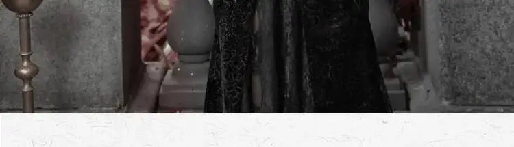 The Scarlet Blood Peak Manteau | French Gothic Dark Heart Velvet Gown | Glitter Mermaid Cosplay Dress | Winter 2024 Atelier Collection
