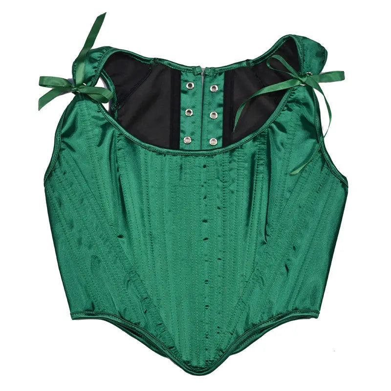 The Palais Boned Bustier | Classic Parisian Overbust Corset | Renaissance Structural Bodice Top | Parisian Princess