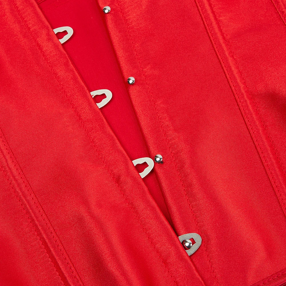 Underbust Corset Sexy Waist Slimming Corset Bustiers Body Shaper for Women Steampunk Lace-up Corset Belt Waist Trainer