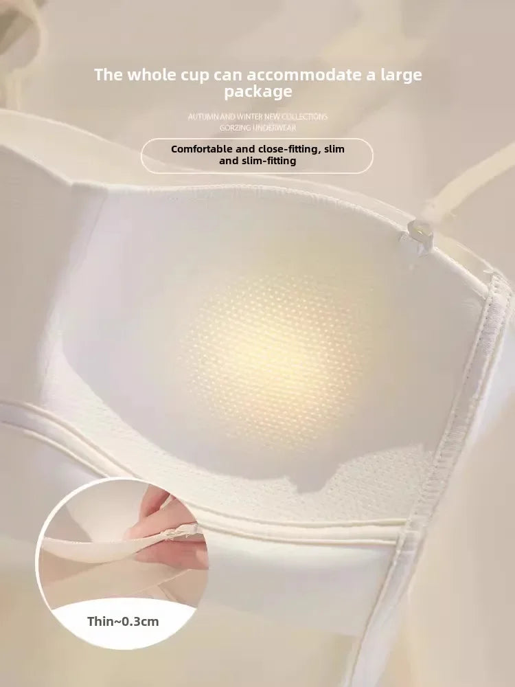 The Riviera Seamless Bra-Top Camisole | Built-In Cup Vest Bra | Removable Straps | Parisian Princess
