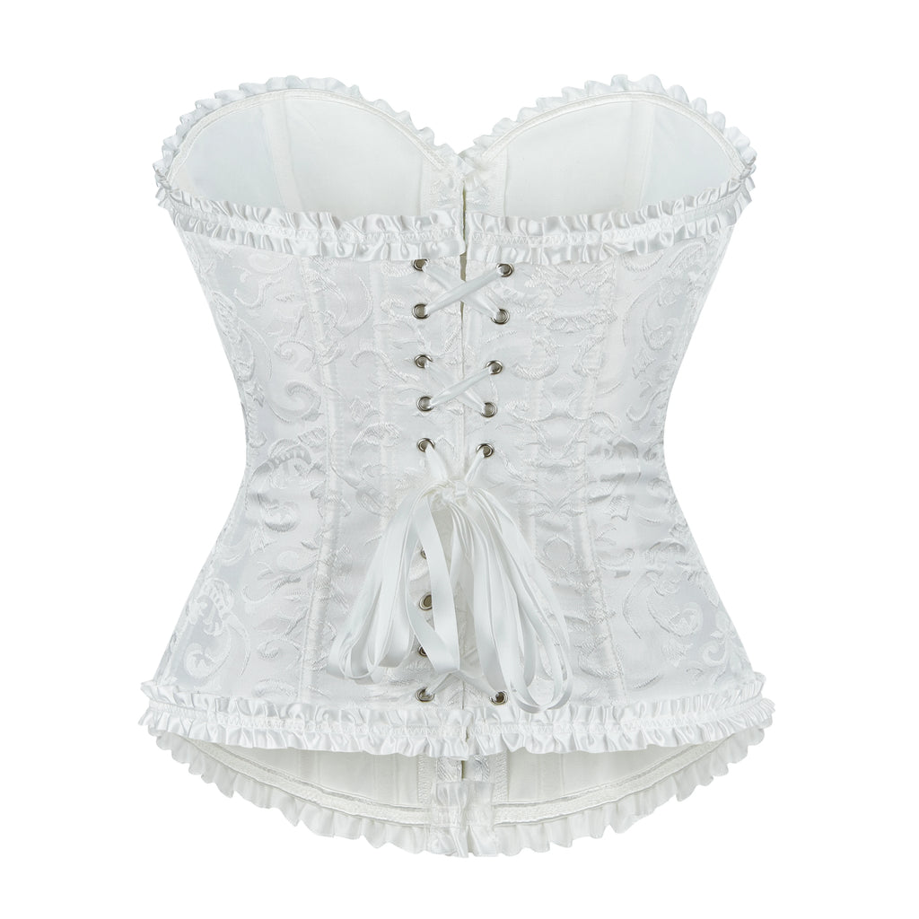 European and American gathered waist corset, retro shaping bodice, stomach belt, tight binding corset waist seal