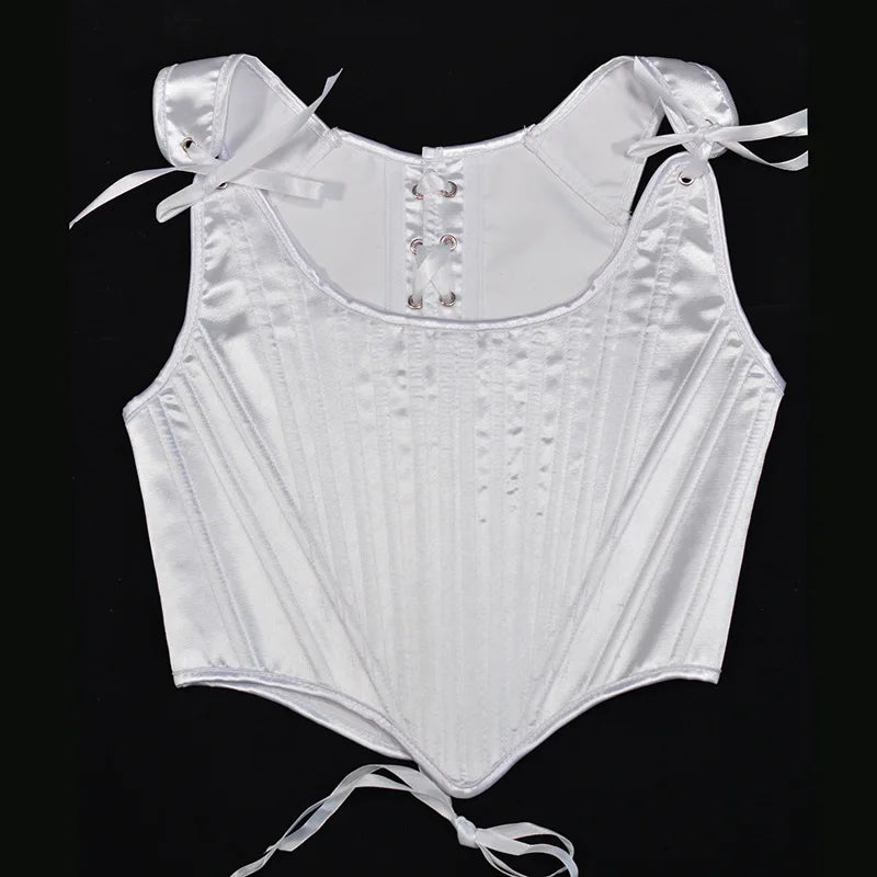 The Palais Boned Bustier | Classic Parisian Overbust Corset | Renaissance Structural Bodice Top | Parisian Princess