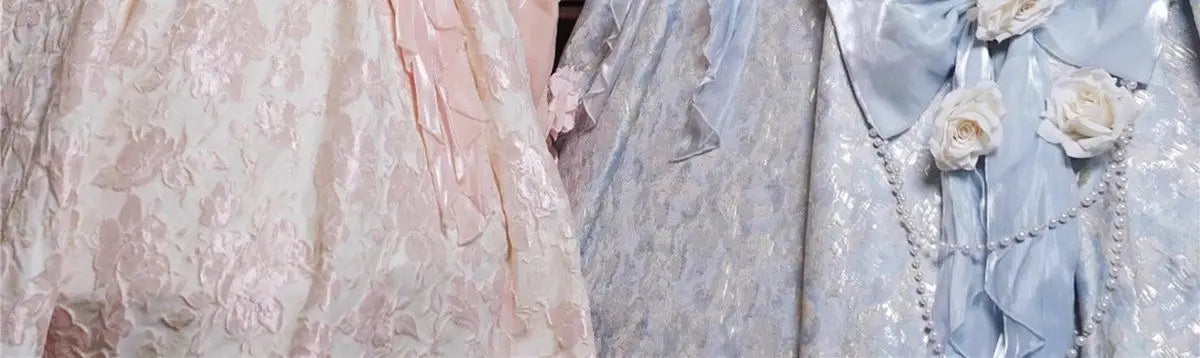 Lolita Original Princess Dress Fashion Sweet Flower Bead High Waist Slim Long Suspender Dress Wedding Gorgeous Adult Party Dress