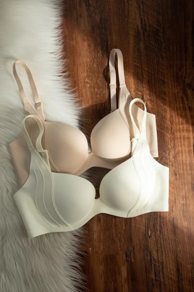 The Giverny Lace Lingerie Set | Push-Up Bra & Brief | Floral Lace Underwire | Parisian Princess