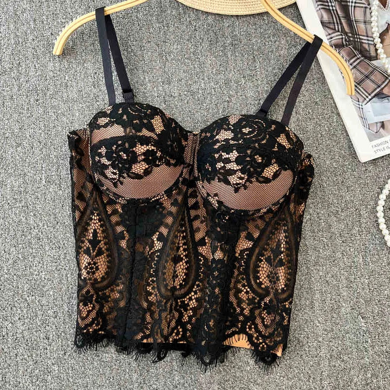 The Versailles Floral Lace Bustier | Sweet Corset Crop Top | Everyday Shaping Top | Parisian Princess