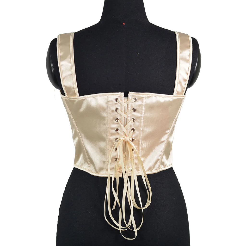 The Louvre Oil Painting Corset | French Art Print Bustier | Fishbone Waist Cincher | Parisian Princess