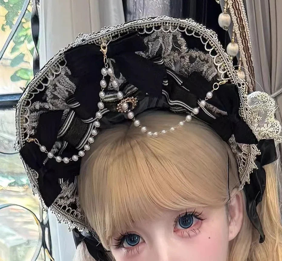 Original Gothic Cos Suspender Dress Jsk Summer New Female Slim-Fit Elegant Cute Bow Cake Dresses Women's Lolita Birthday Dress