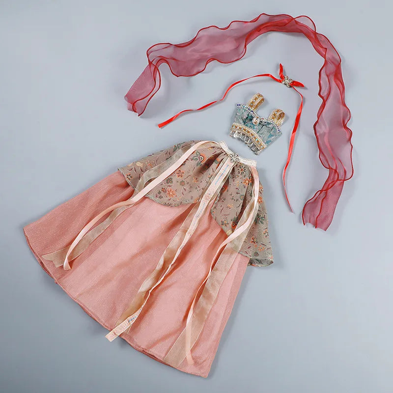 The Palais Doll Gown | 1/3 BJD Lolita Style Palace Skirt | 60cm Female Doll Dress & Accessories | Parisian Princess
