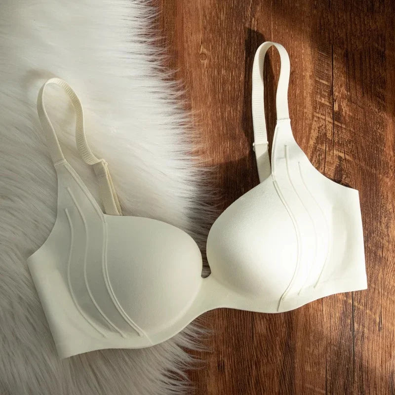 The Giverny Lace Lingerie Set | Push-Up Bra & Brief | Floral Lace Underwire | Parisian Princess