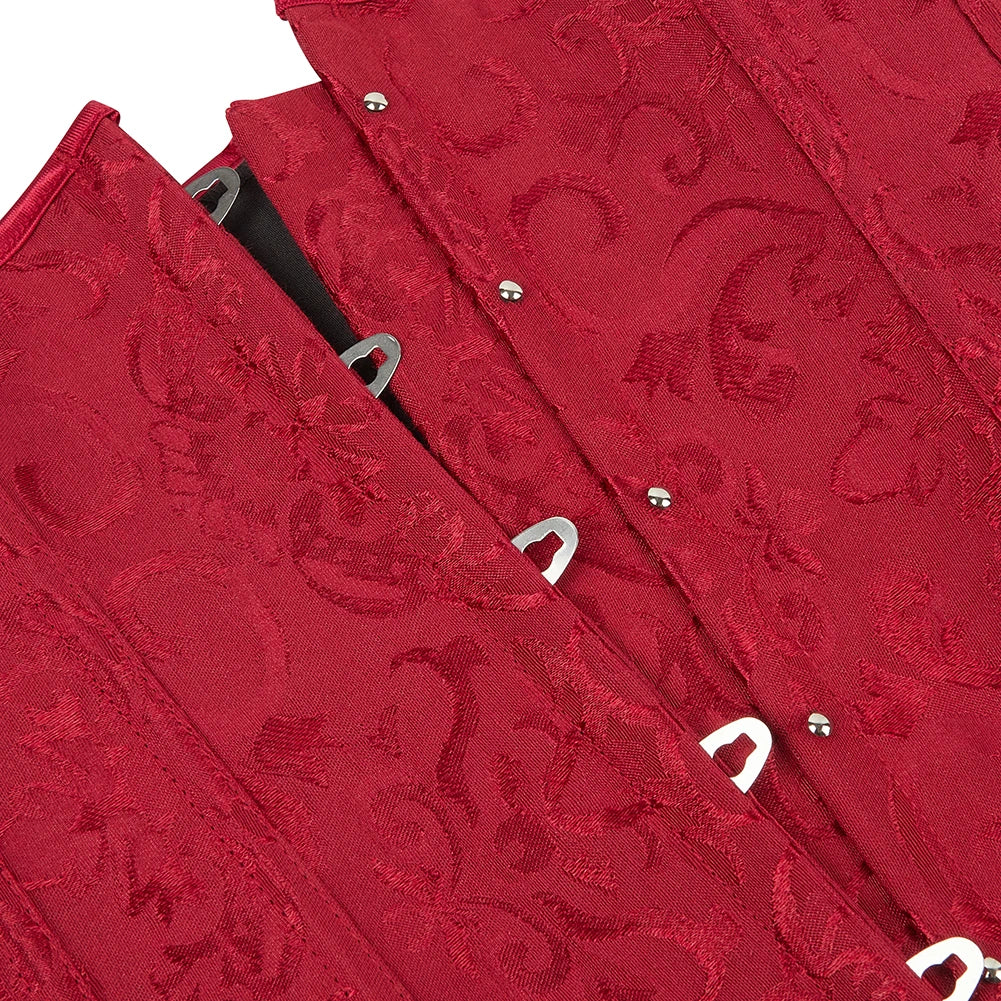 Gothic Steampunk Corset Waist Trainer Corsets Classic Bridal Embroidery Bustiers Wedding Corsage Vintage Carnival Party Costumes