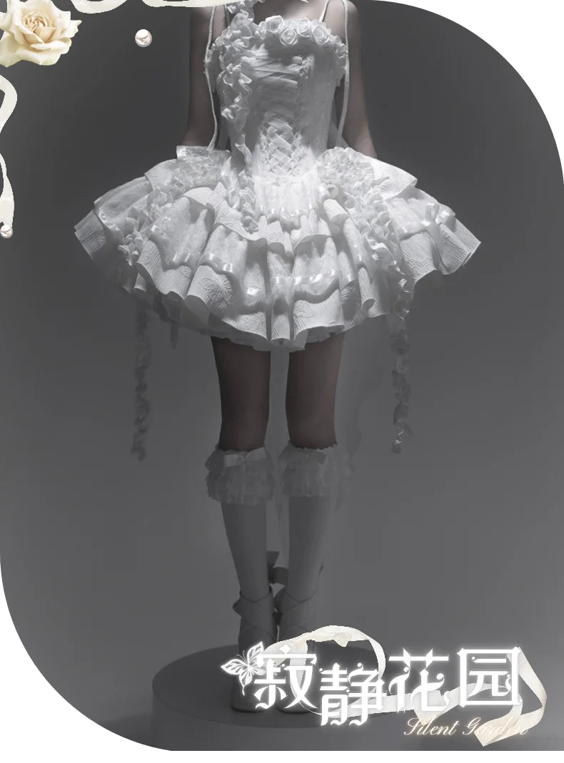 Original Purple Lolita Dark Gothic Fishbone Long Dress 2025 Halloween Christmas Cos Maxi Dresses for Women Sweet Wedding Dress