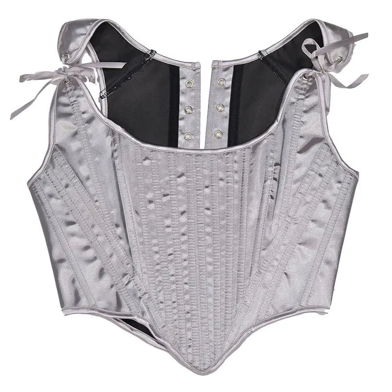 The Palais Boned Bustier | Classic Parisian Overbust Corset | Renaissance Structural Bodice Top | Parisian Princess