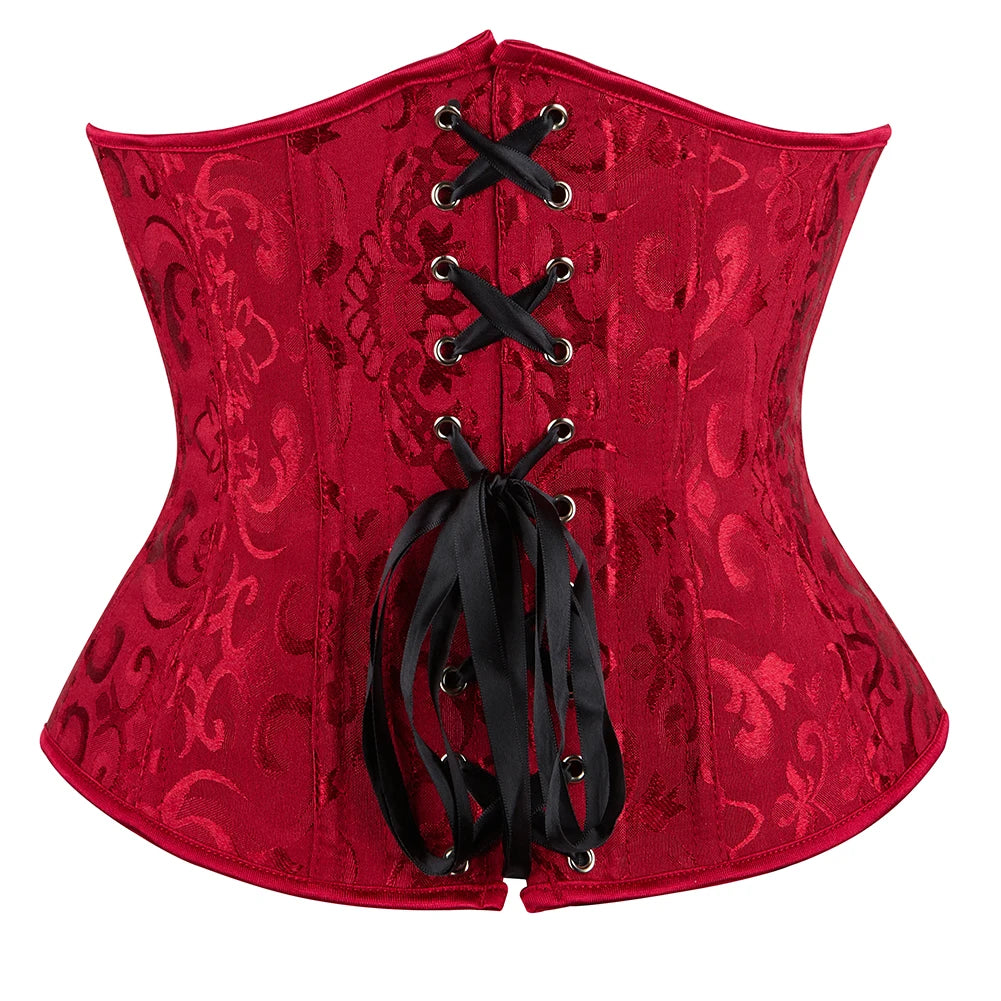 Gothic Steampunk Corset Waist Trainer Corsets Classic Bridal Embroidery Bustiers Wedding Corsage Vintage Carnival Party Costumes