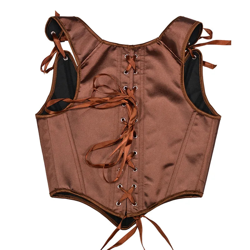 The Palais Boned Bustier | Classic Parisian Overbust Corset | Renaissance Structural Bodice Top | Parisian Princess