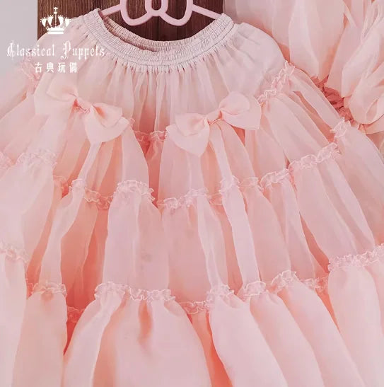 The Sweet Pink Organza Bloomers | Lolita Mesh Pumpkin Shorts | Parisian Coquette Petticoat | Parisian Princess
