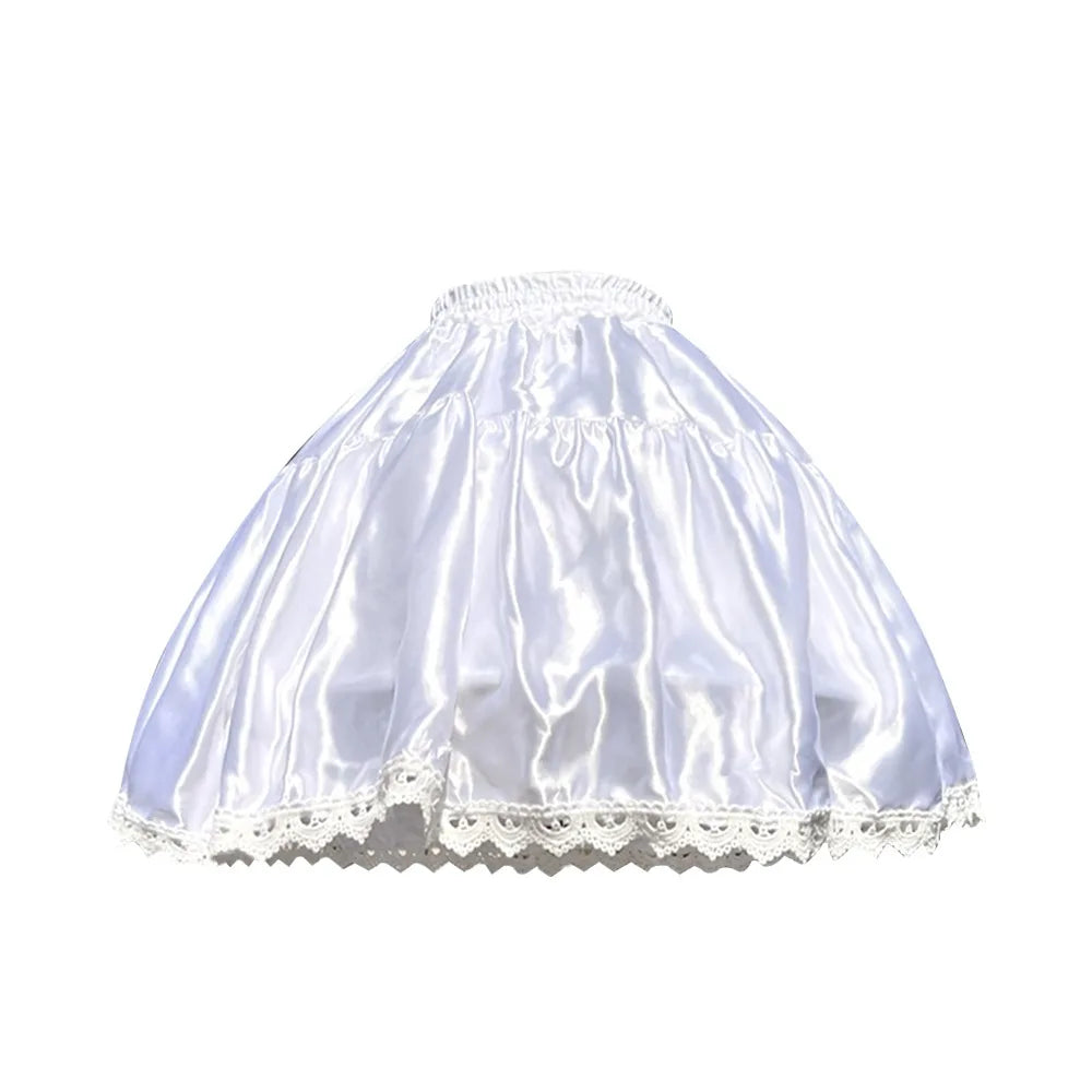 The Odile French Petticoat | Breathable Cotton Crinoline | Parisian Lolita Underskirt | Silk-Modal Infused Volume
